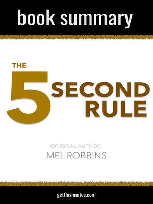 cover image of Book Summary: The 5 Second Rule
